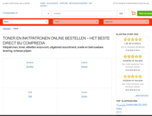 Tablet Screenshot of compredia.nl
