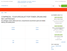 Tablet Screenshot of compredia.eu